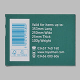 2nd Class Large Stamps   4 per pack - McGrocer