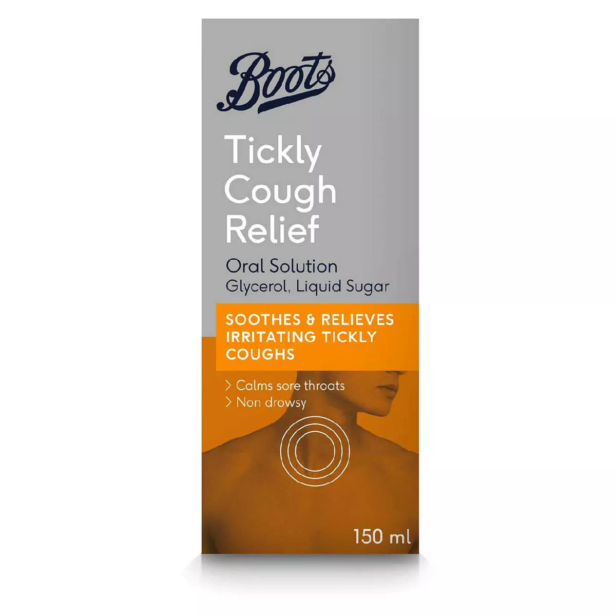 Boots Tickly Cough Relief Oral Solution - 150ml - McGrocer