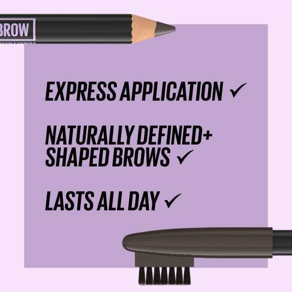 Maybelline Express Brow Shaping Pencil 03 Soft Brown GOODS Superdrug   