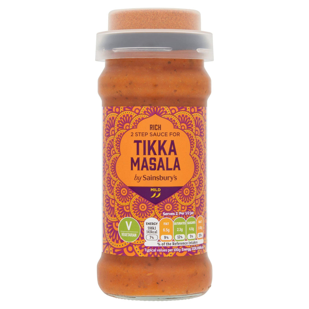 Sainsbury's Rich Tikka Masala 2 Step Cooking Sauce 360g