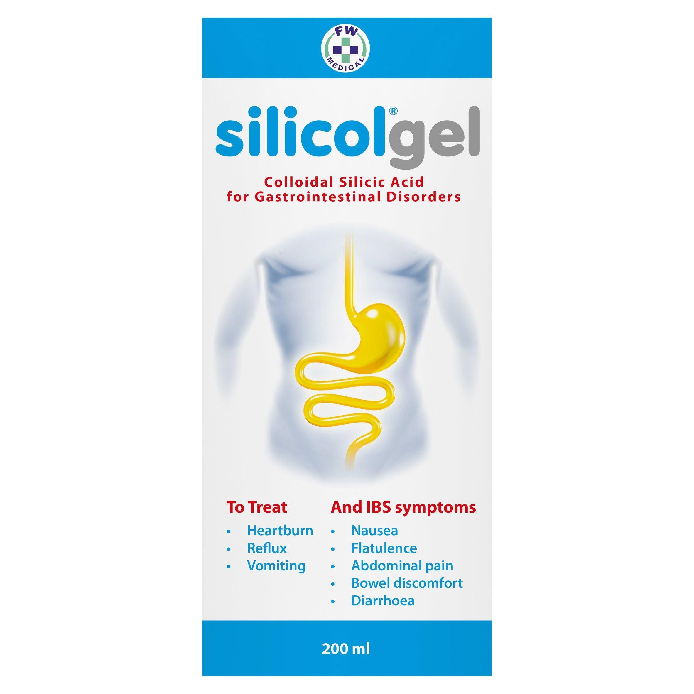 Silicolgel Colloidal Silicic Acid for Gastrointestinal Disorders 200ml GOODS Sainsburys   