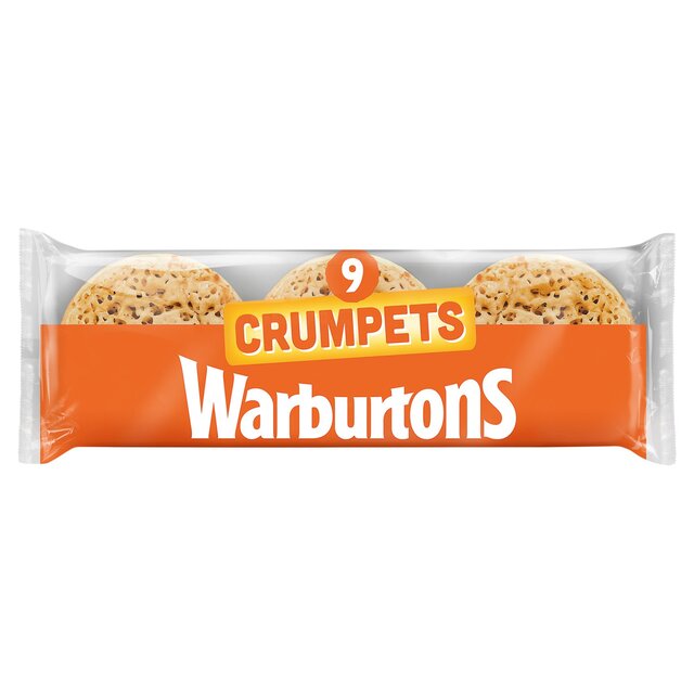 Warburtons Crumpets   9 per pack