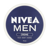 NIVEA MEN Crème, All Purpose Cream for Face, Body & Hands, 75ml GOODS Boots   