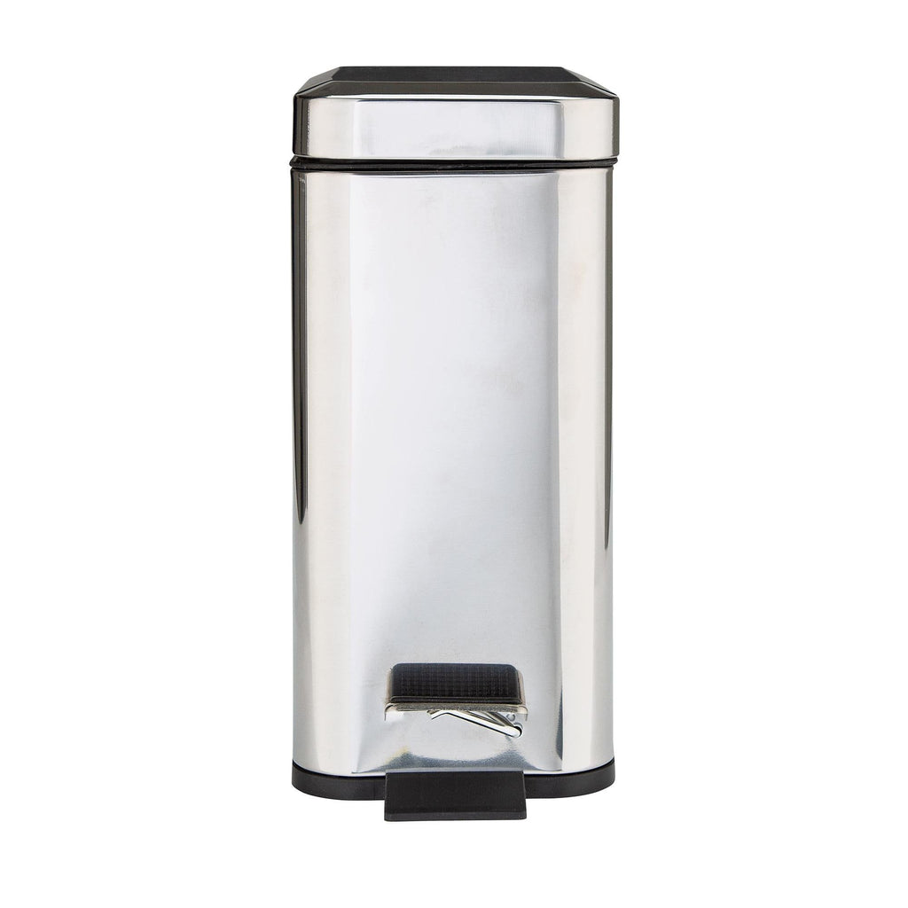 Sainsbury's Home Chrome Slimline Bin 5L