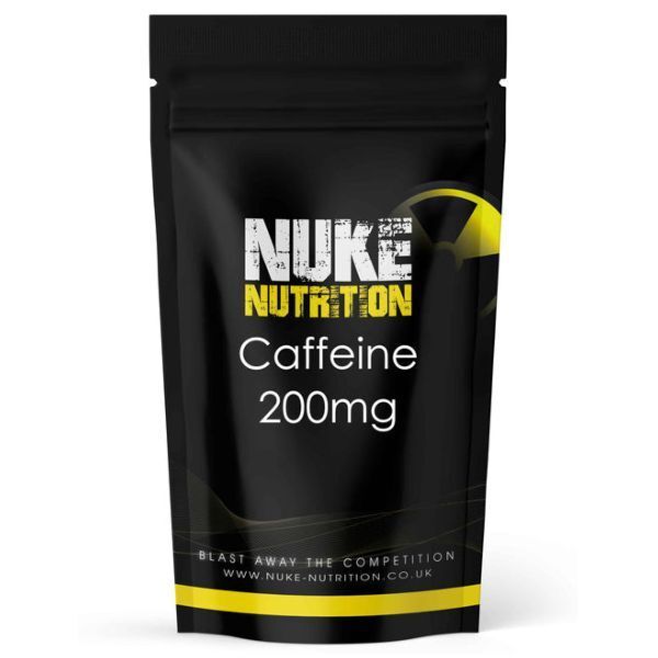 Nuke Nutrition Caffeine Tablets 200mg - 60ct