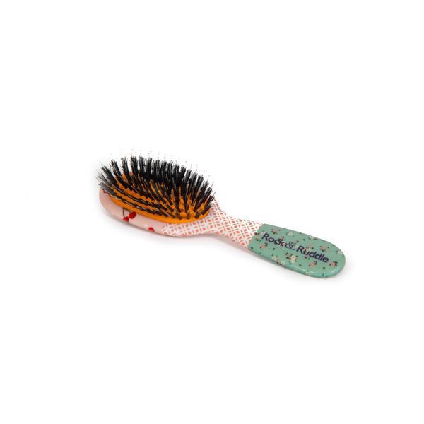 Rock & Ruddle Cherries Small Pure Bristle Hairbrush