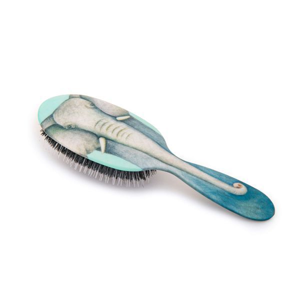 Rock & Ruddle Elephant Large Mix Bristle Hairbrush