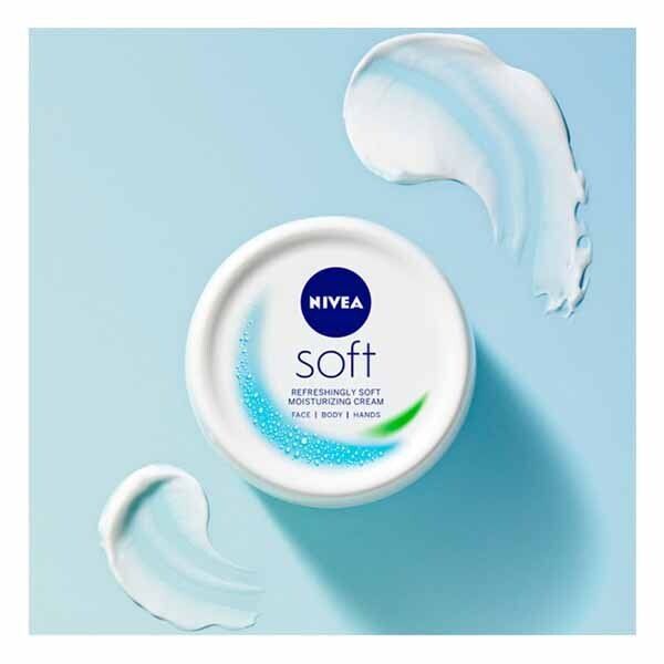 NIVEA Soft Moisturiser Cream for Face, Hands & Body, 500ml GOODS Superdrug   