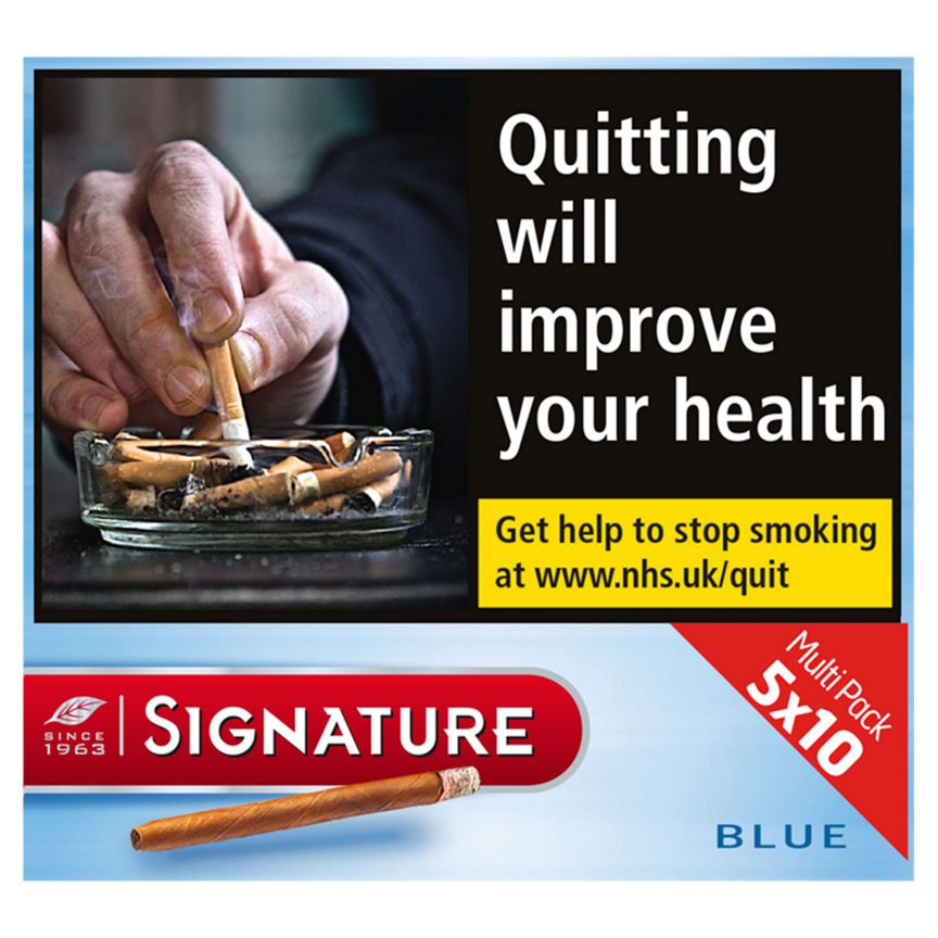 Signature Blue 50 Cigars GOODS ASDA   