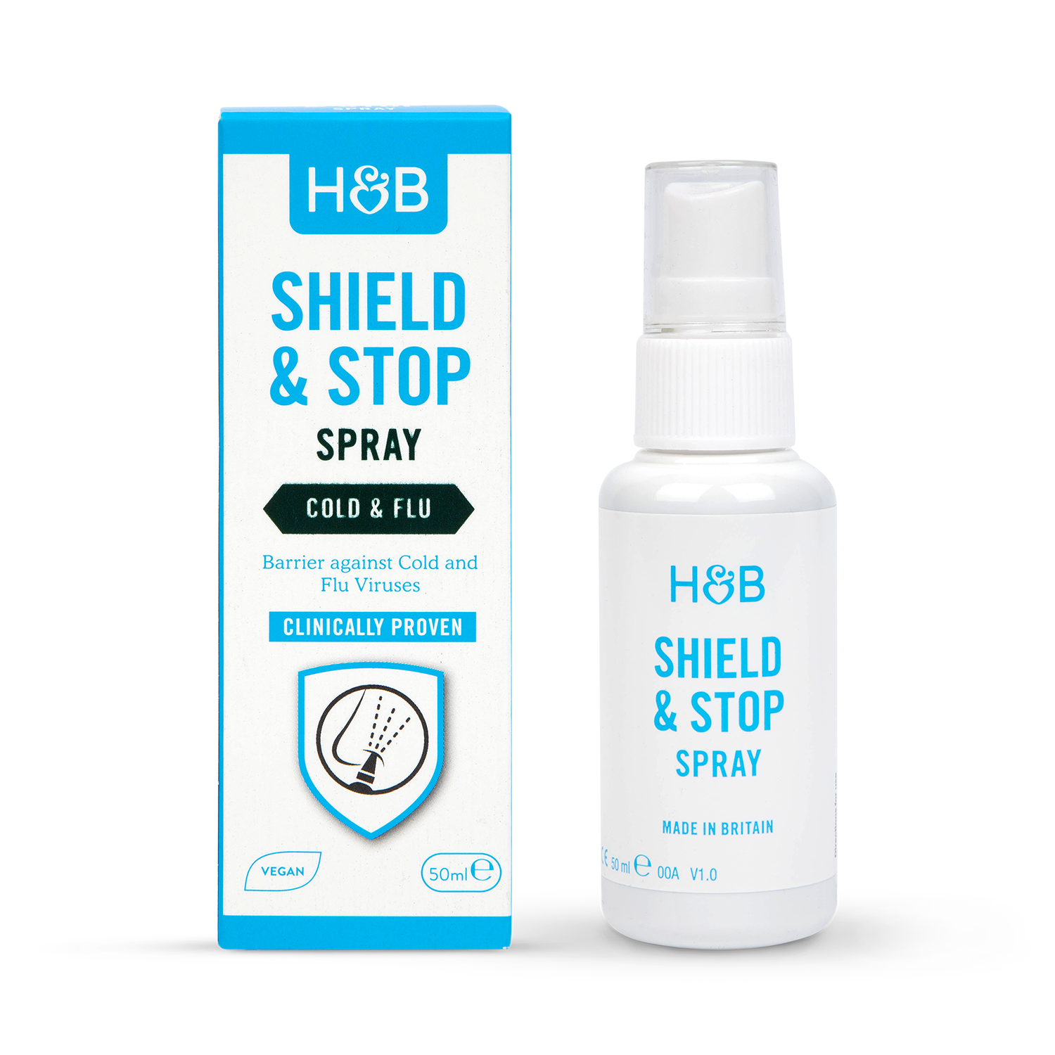 Holland & Barrett Shield & Stop Spray 50ml - 998346