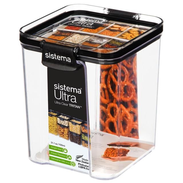 Sistema 920ml Tritan Ultra Square Storage