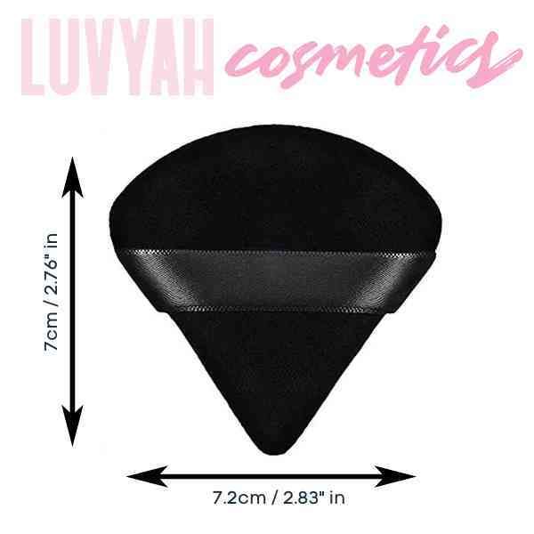 LUVYAH Cosmetics Triangle Make Up Powder Puff Sponges x 6