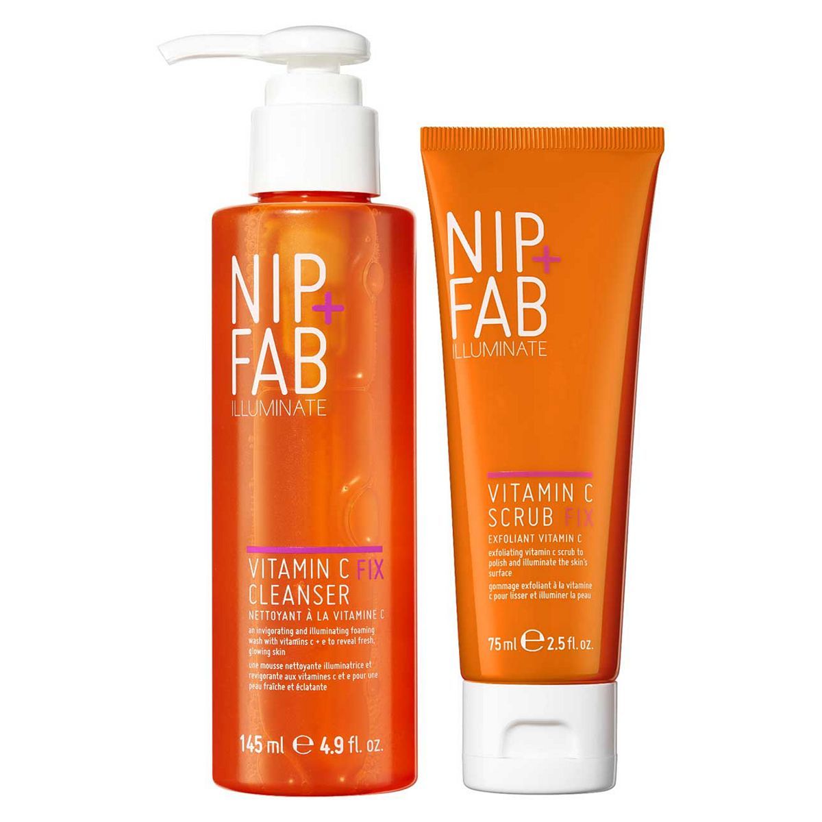 Nip+Fab Vit C Fix Scrub & Cleanse Duo GOODS Boots   