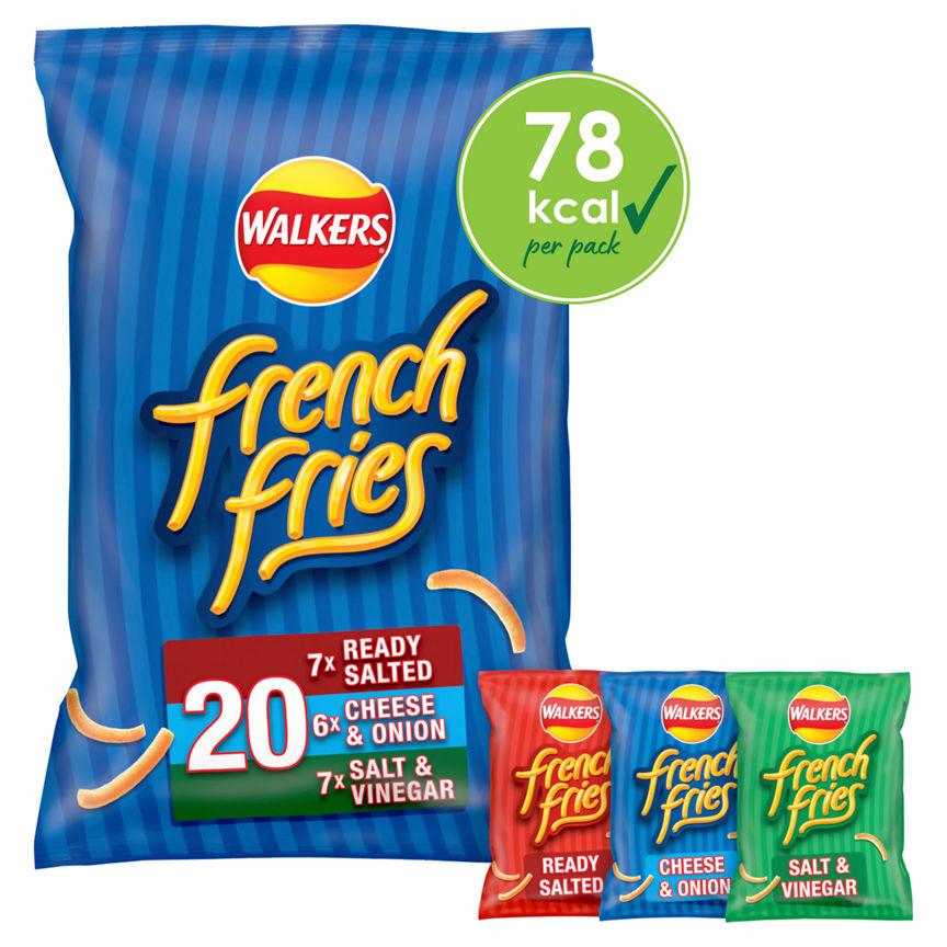 Walkers French Fries Assorted Multipack Crisps