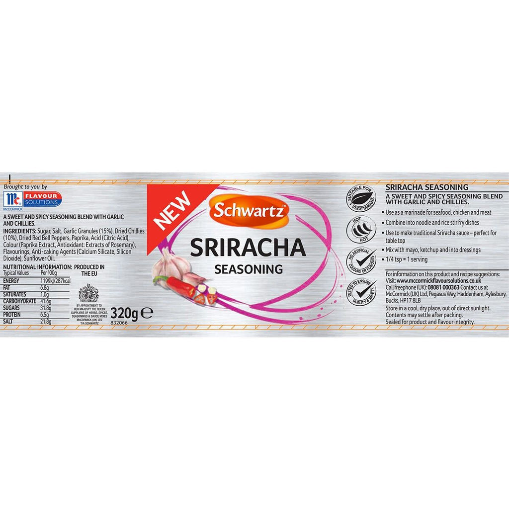 Schwartz Sriracha Seasoning, 320g