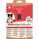 8in1 Perfect Coat DeShedder Dog M Grooming Comb