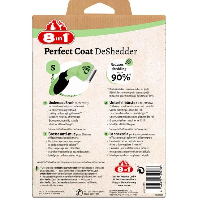 8in1 Perfect Coat DeShedder Dog S Grooming Comb - McGrocer