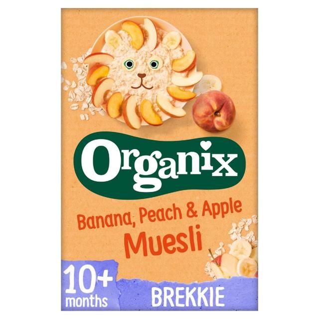 Organix Banana Peach & Apple Organic Baby Muesli 10 mths+   200g