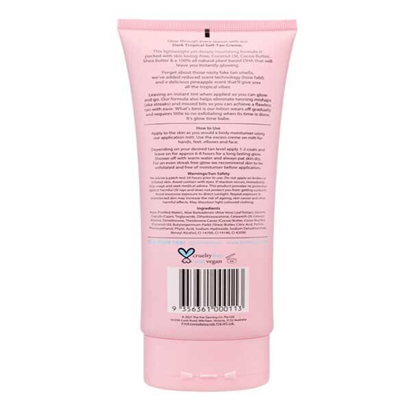 The Fox Tan Dark Tropical Self-Tan Creme 200ml GOODS Superdrug   