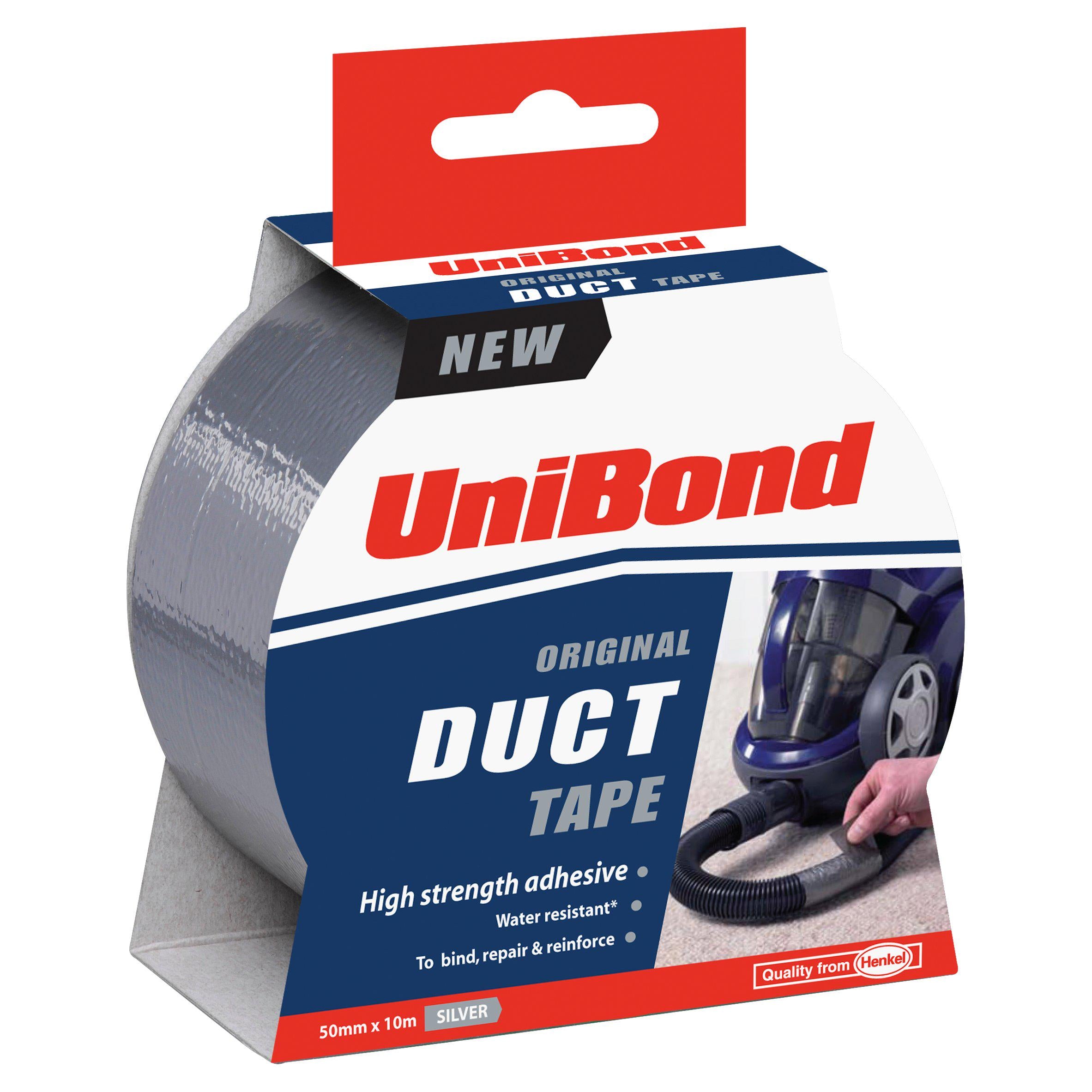 UniBond DIY Duct Tape Silver 10m DIY Sainsburys   