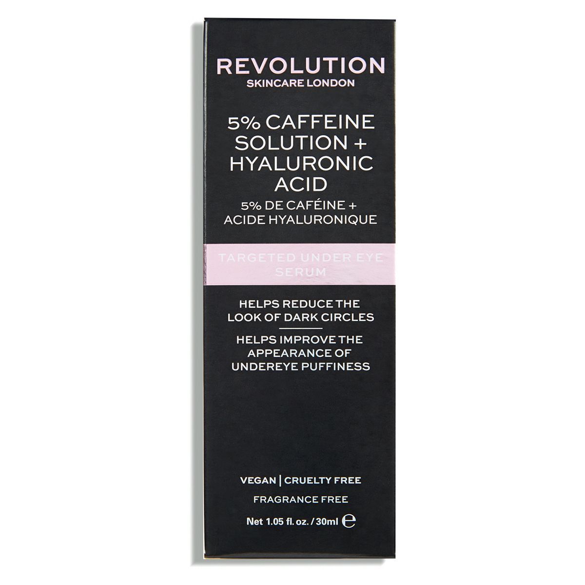 Revolution Skincare 5% Caffeine Solution + Hyaluronic Acid Targeted Under Eye Serum 30ml GOODS Boots   