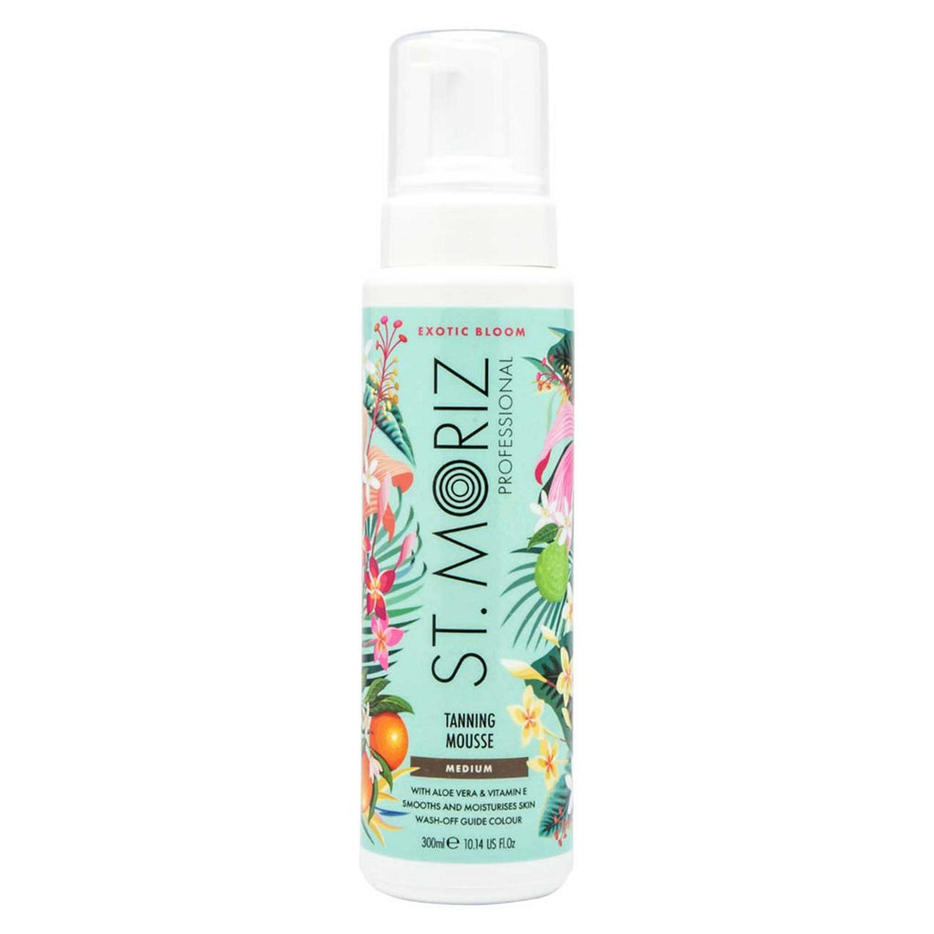 St Moriz Professional Exotic Bloom Tanning Mousse - Medium 300ml