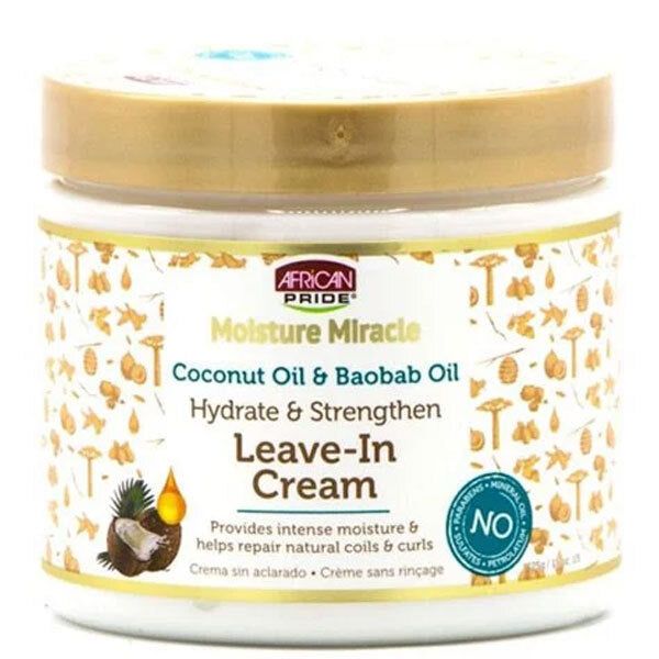 Moisture Miracle Coconut Oil And Boabab Oil Leave In Cream GOODS Superdrug   