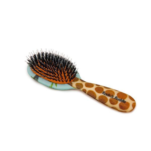 Rock & Ruddle Giraffe Small Pure Bristle Hairbrush