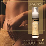 Lusso Tan Tinted Self Tanning Mousse Medium 200ml GOODS Superdrug   