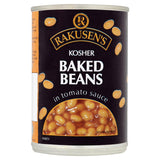 Rakusen's Baked Beans in Tomato Sauce 400g Baked beans & canned pasta Sainsburys   