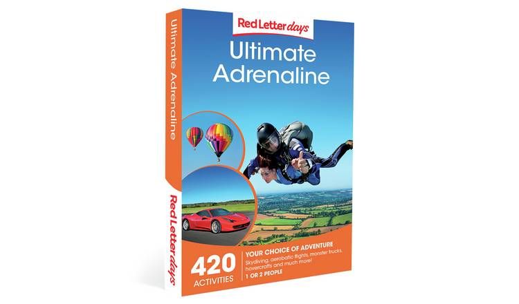 Red Letter Days Ultimate Adrenaline Gift Experience GOODS Argos