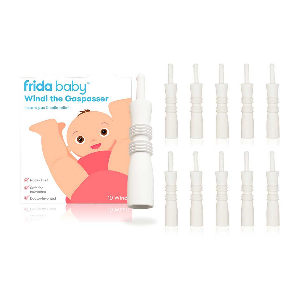 Windi Gas and Colic Reliever For Babies (10 Count) by Fridababy GOODS Boots   