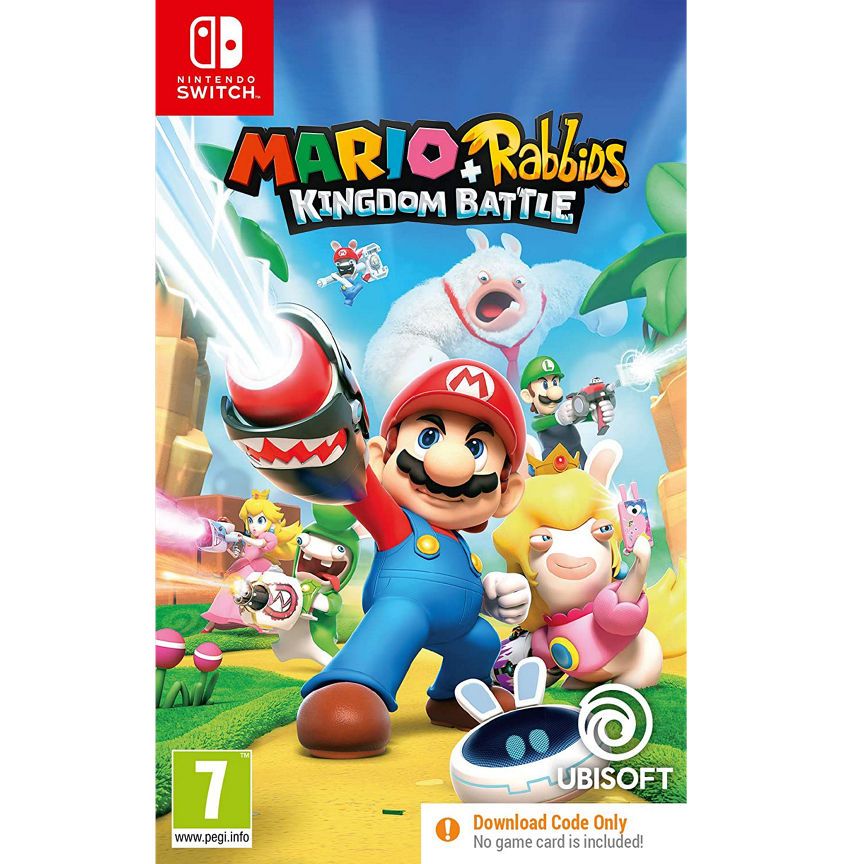 Nintendo Switch Mario + Rabbids Kingdom Battle (CODE IN BOX)