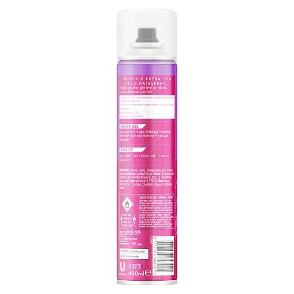VO5 Extra Firm Hold Hairspray 400ml GOODS Boots   
