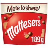 Maltesers Milk Chocolate & Honeycomb Sharing Pouch Bag Fairtrade 175g GOODS Sainsburys   