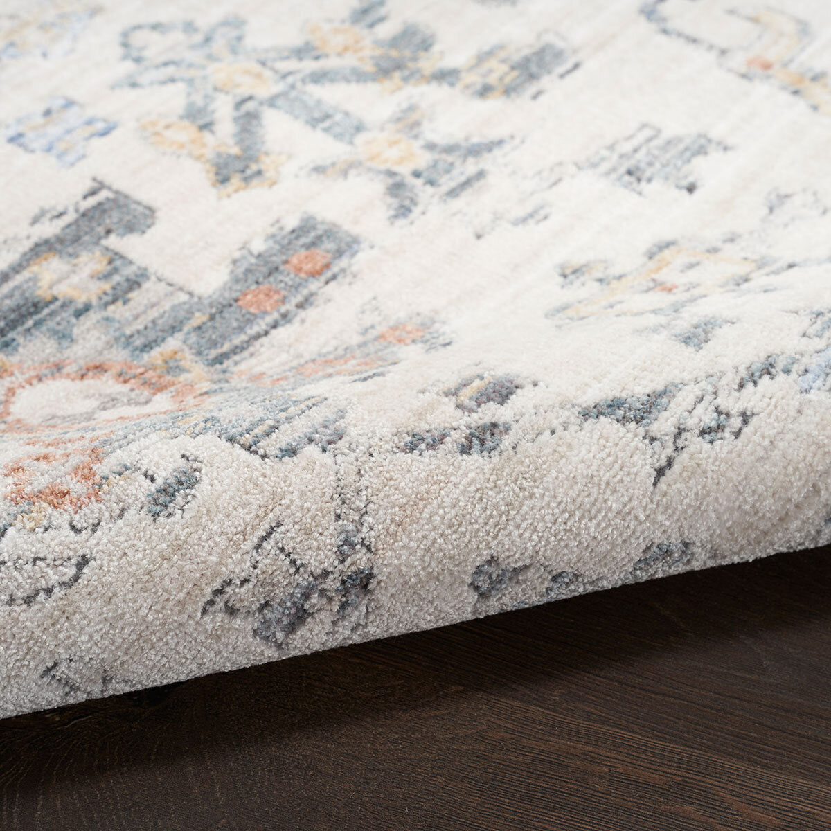 Elegant Heirloom Grey & Ivory Patterned Rug in 2 Sizes - McGrocer