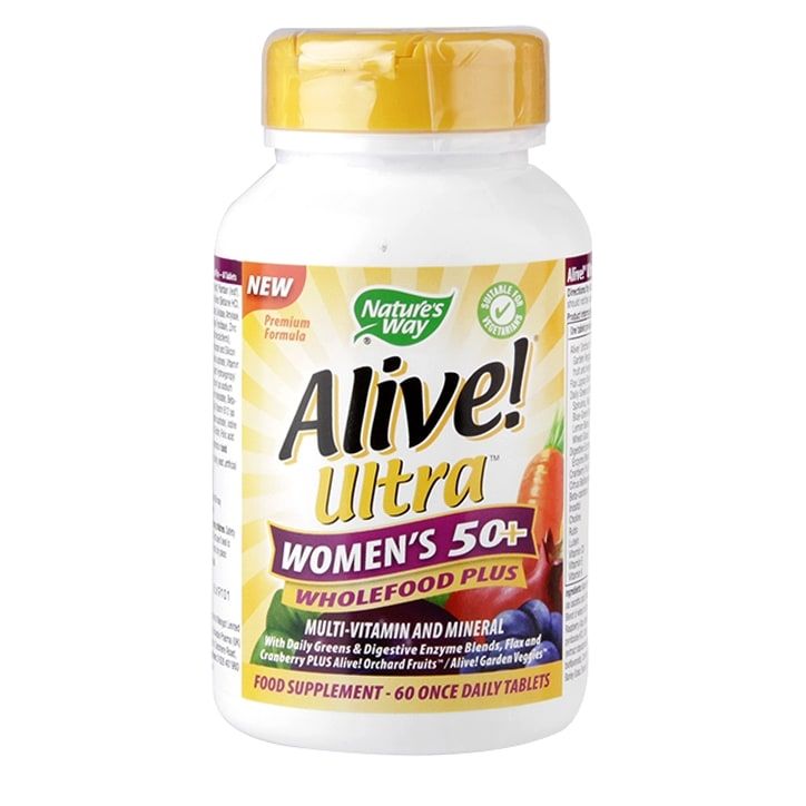 Nature's Way Alive! Women’s 50+ Ultra Energy 60 Tablets