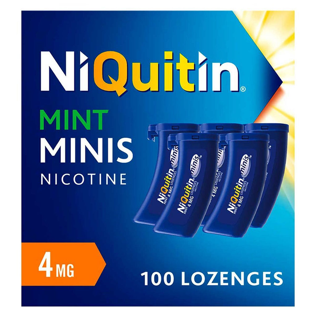 NiQuitin Minis Mint 4mg - 100 Lozenges