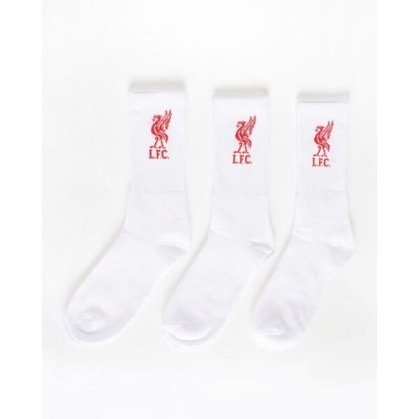 Liverpool FC Adult Sports Socks (Pack of 3) (8-11)