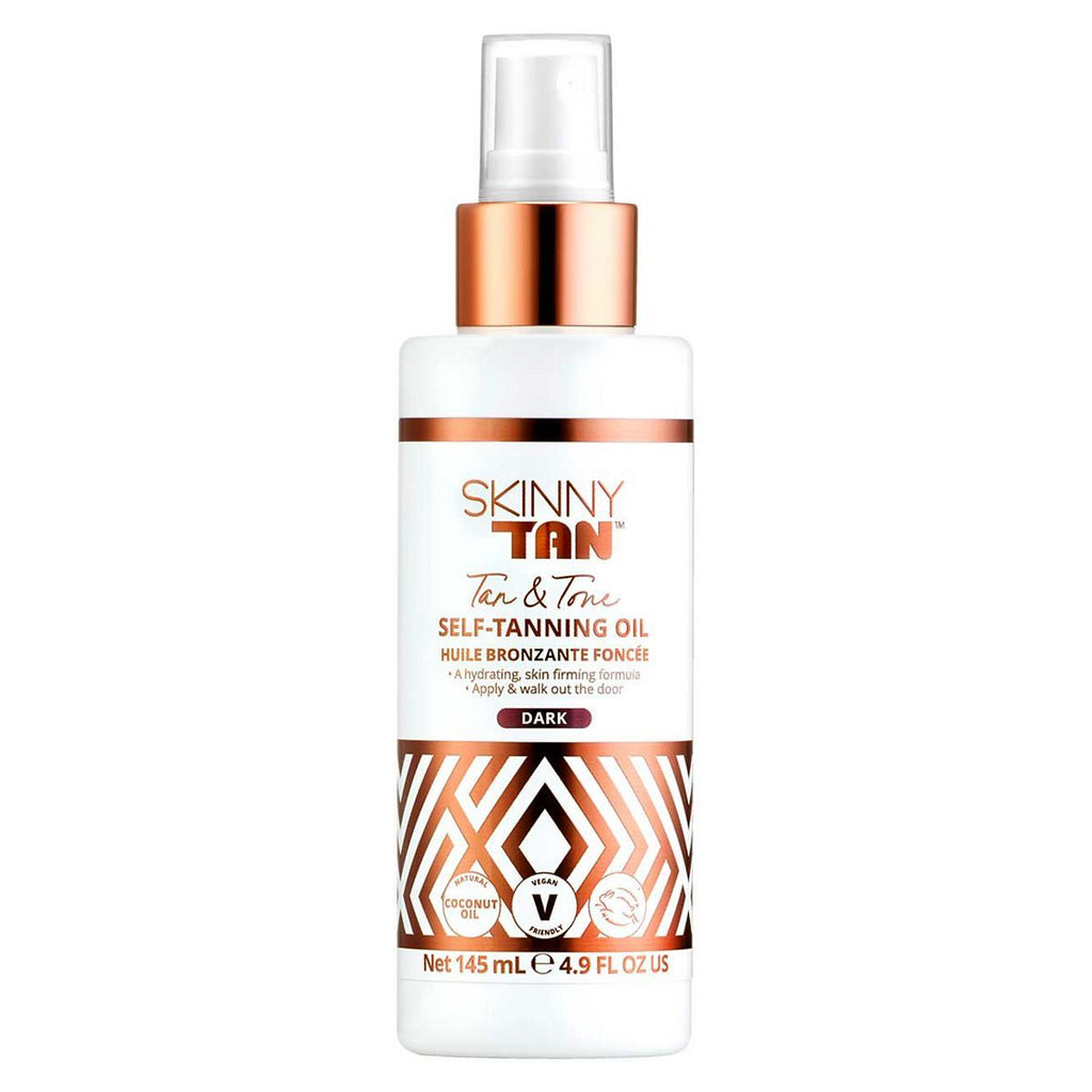 Skinny Tan Tan And Tone Oil Dark 145ml