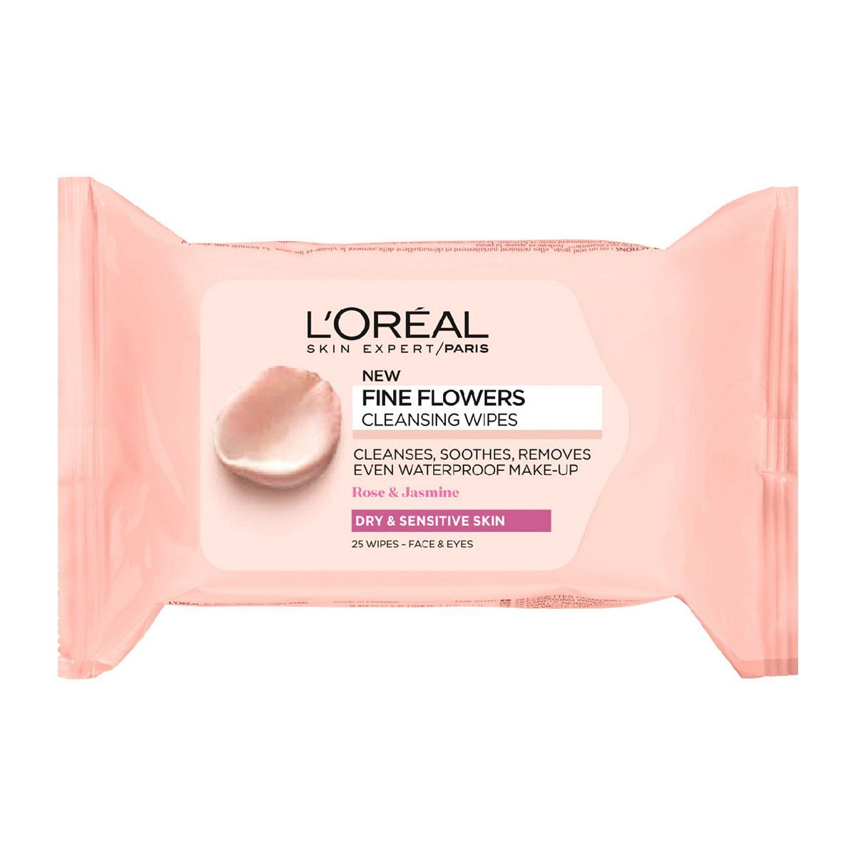 L'Oreal Paris Fine Flowers Cleansing Wipes Sensitive Skin x25 GOODS Boots   