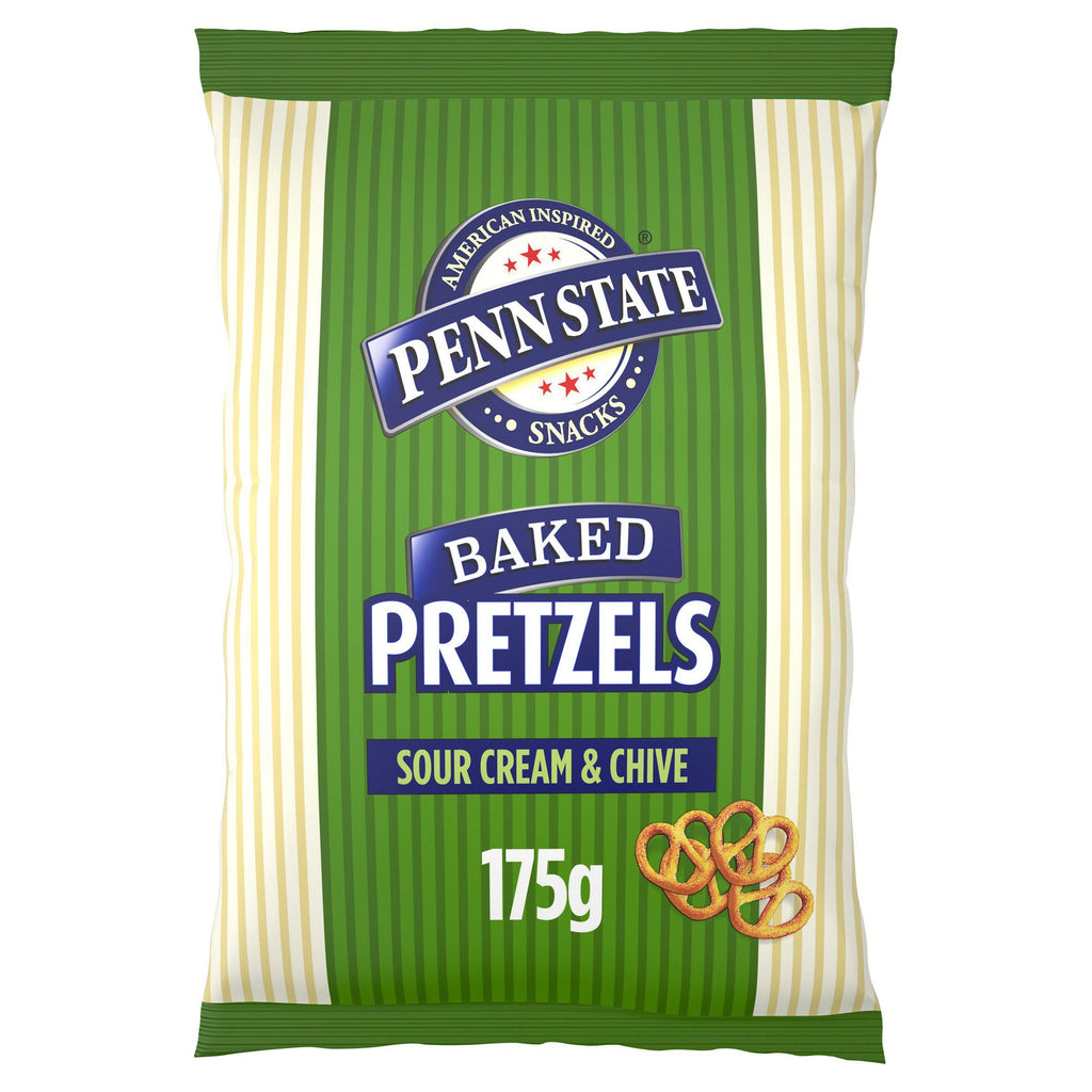 Penn State Sour Cream & Chives Sharing Pretzels 175g