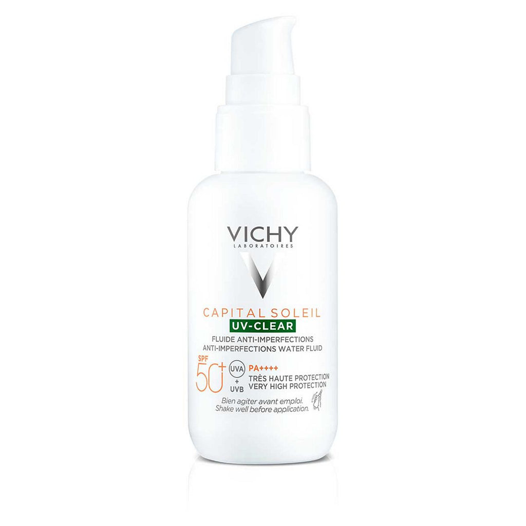 Vichy Capital Soleil UV-Clear Mattifying Sun Protection SPF50+ with Salicylic Acid for Blemish-Prone Skin 40ml