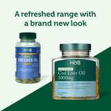 Holland & Barrett Pure Cod Liver Oil 1000mg 240 Capsules - McGrocer