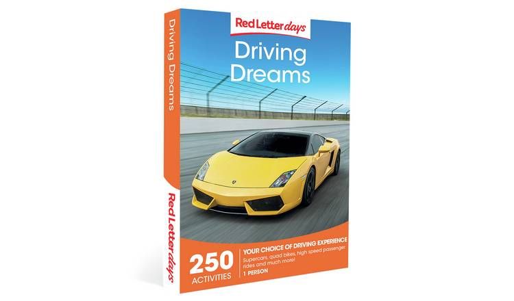 Red Letter Days Driving Dreams For One Gift Experience GOODS Argos