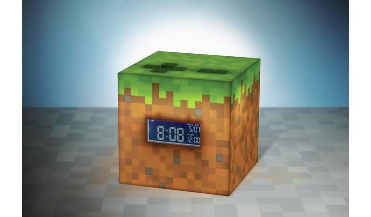 Minecraft Alarm Clock GOODS Argos