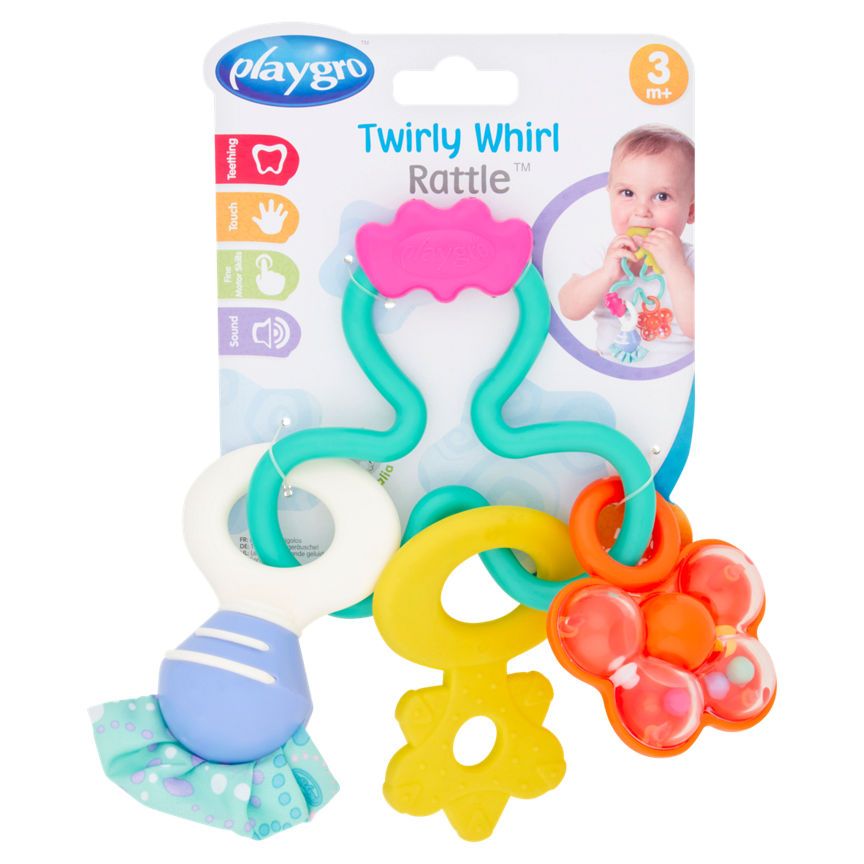 Playgro Twirly Whirl Rattle 3m+ GOODS ASDA   