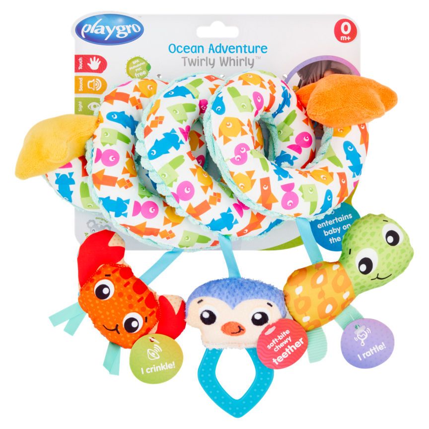 Playgro Ocean Adventure Twirly Whirly 0m+ GOODS ASDA   