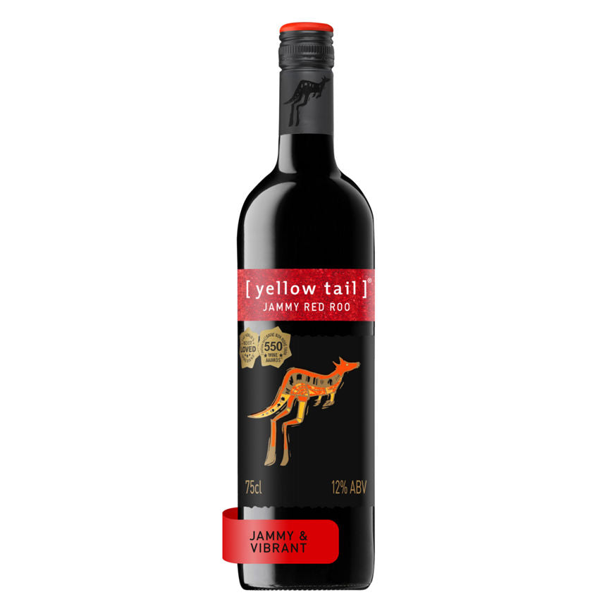 Yellow Tail Jammy Red Roo Wine