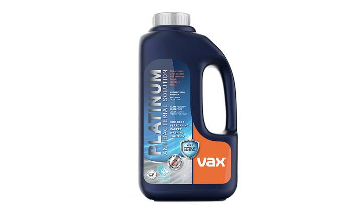 Vax Platinum 1.5L Carpet Cleaning Antibacterial Solution GOODS Argos